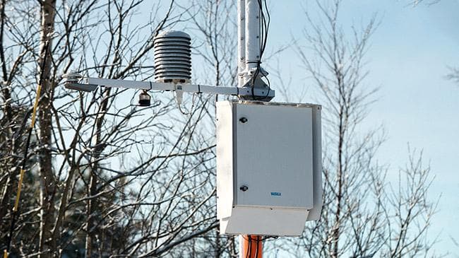 Supply of 11 New Meteorological Stations for LVĢMC